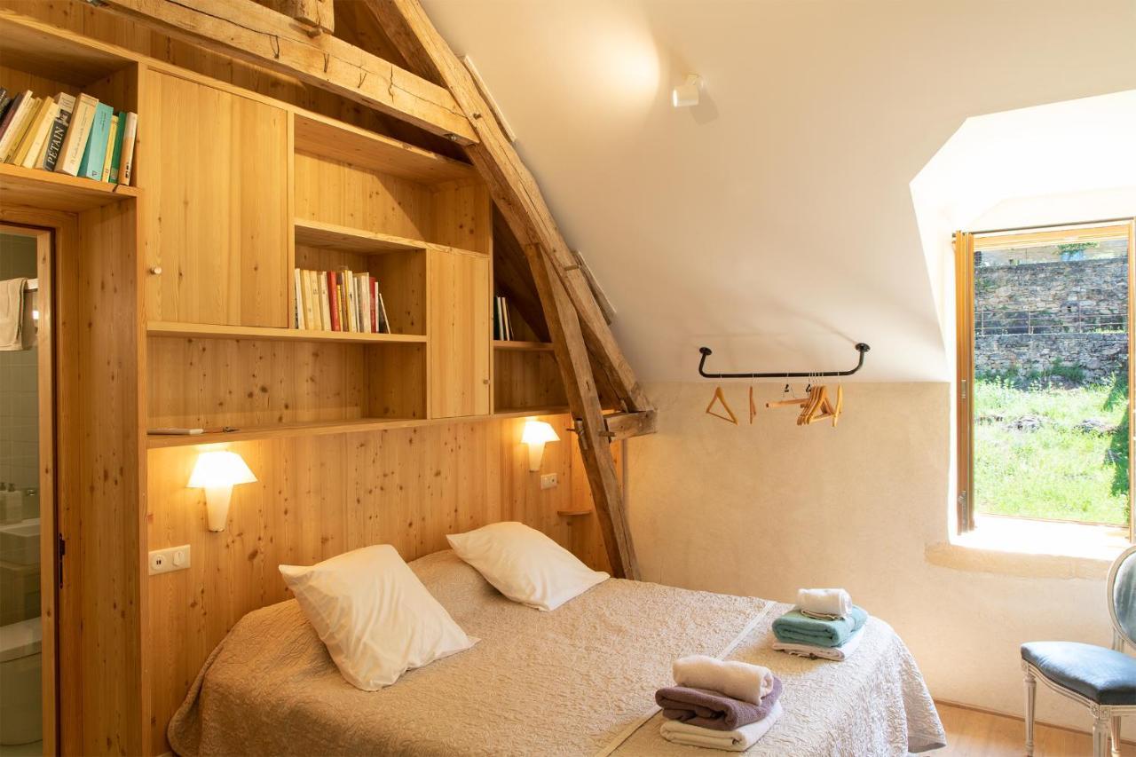 Chambres D'Hotes Avec Piscine La Grange Milou Beynac-et-Cazenac Værelse billede
