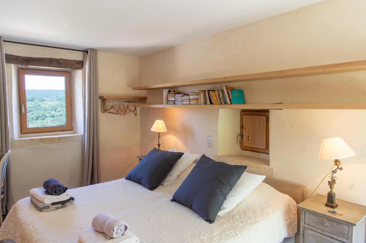 Chambres D'Hotes Avec Piscine La Grange Milou Beynac-et-Cazenac Værelse billede